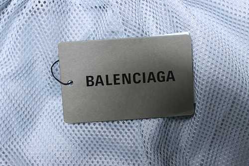 EM Sneakers Balenciaga 3B Football Tracksuit New Grey Tech Cotton Blend Poplin Pants