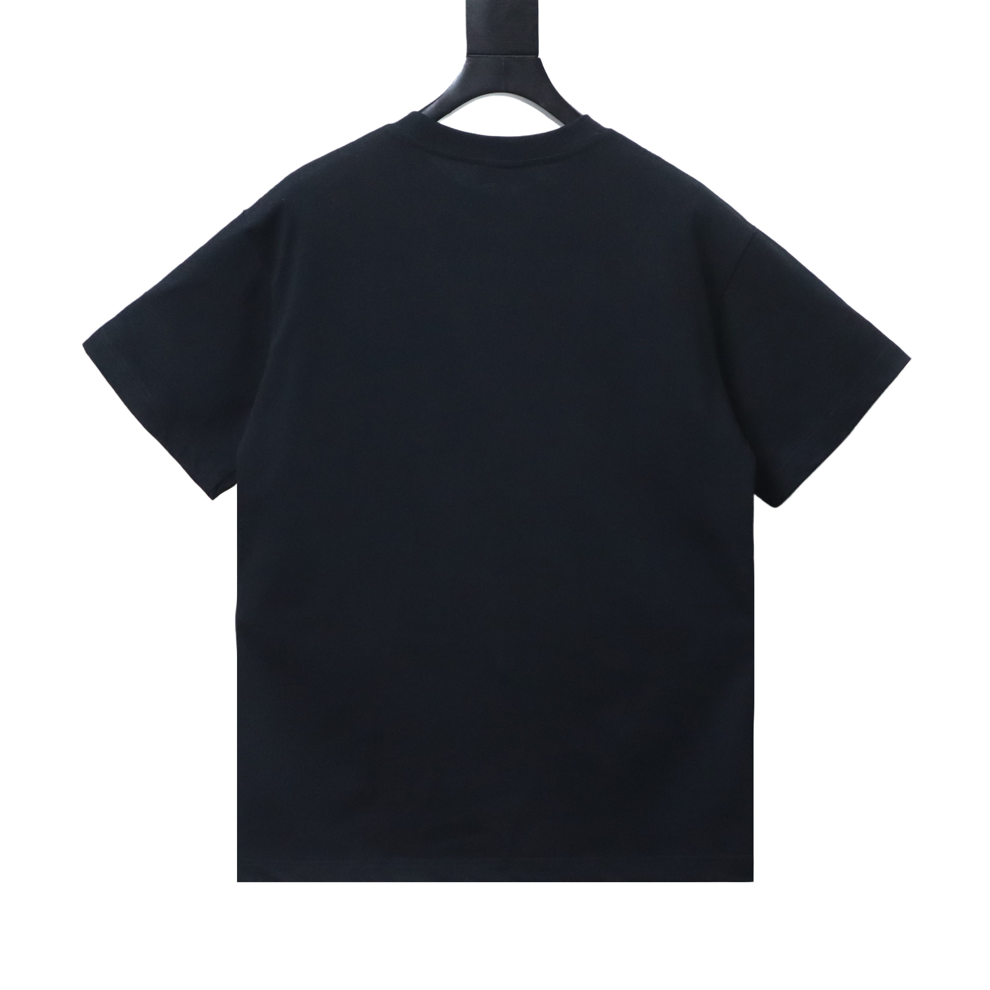 EM Sneakers Balenciaga Blue Circle Print Letter T-shirt Black
