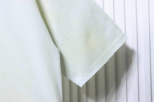 EM Sneakers Balenciaga Double B Distressed Hand-Painted Bitcoin Print T-Shirt White