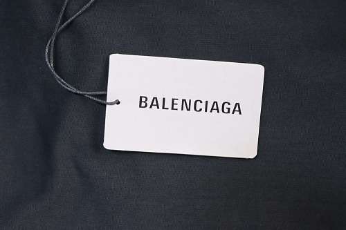 EM Sneakers Balenciaga Double B Graffiti Splatter Letter T-shirt Black