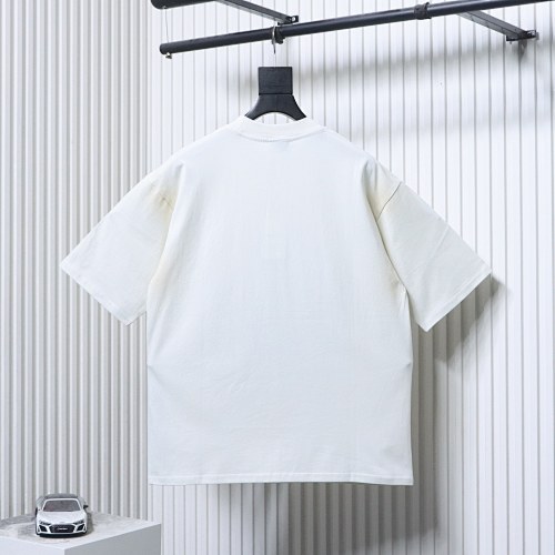 EM Sneakers Balenciaga Los Angeles Night View Distressed Gray T-Shirt