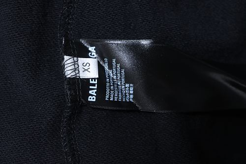 EM Sneakers Balenciaga Political Campaign Large Fit Sweat Shorts Black White