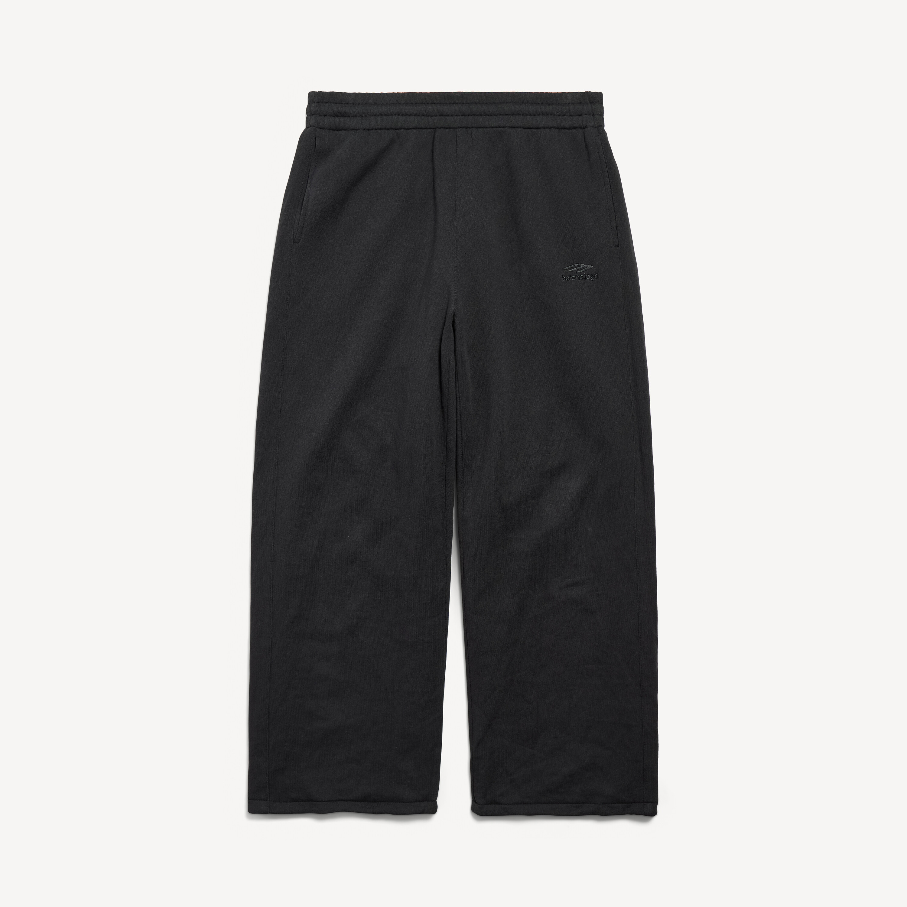 EM Sneakers Balenciaga Tracksuit Black Tech Poplin Reversible Pants
