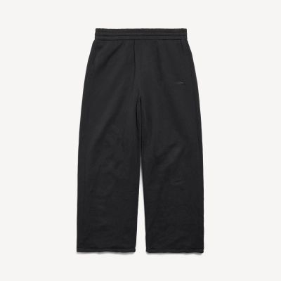 EM Sneakers Balenciaga Tracksuit Black Tech Poplin Reversible Pants 02