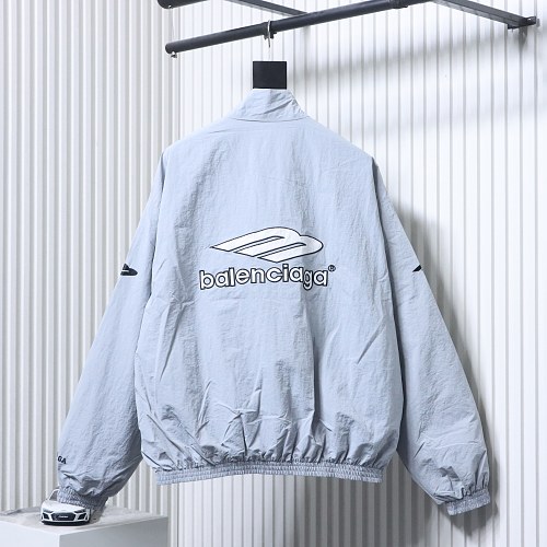 EM Sneakers Balenciaga 3B Football Tracksuit Jacket New Gray