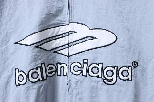 EM Sneakers Balenciaga 3B Football Tracksuit Jacket New Gray
