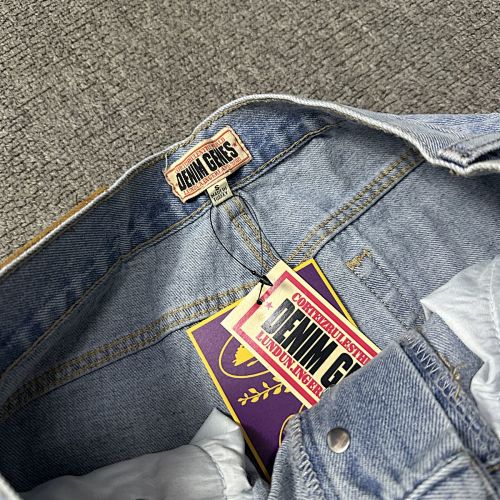 EM Sneakers Corteiz Alcatraz Baggy Denim Shorts Stonewash