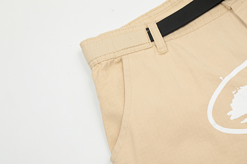 EM Sneakers Corteiz Alcatraz Cargo Shorts Khaki