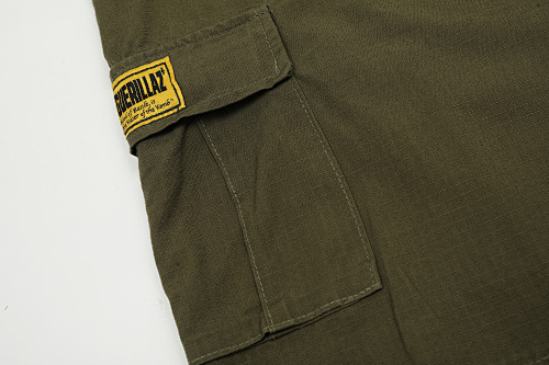 EM Sneakers Corteiz Alcatraz Cargo Shorts Khaki Green