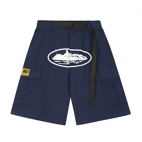 EM Sneakers Corteiz Alcatraz Cargo Shorts Navy