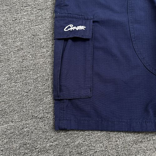 EM Sneakers Corteiz Alcatraz Cargo Shorts Navy