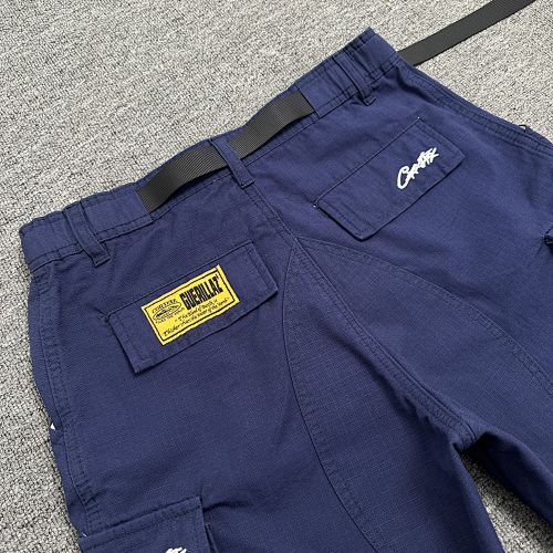 EM Sneakers Corteiz Alcatraz Cargo Shorts Navy