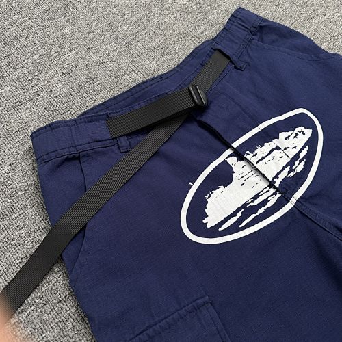 EM Sneakers Corteiz Alcatraz Cargo Shorts Navy