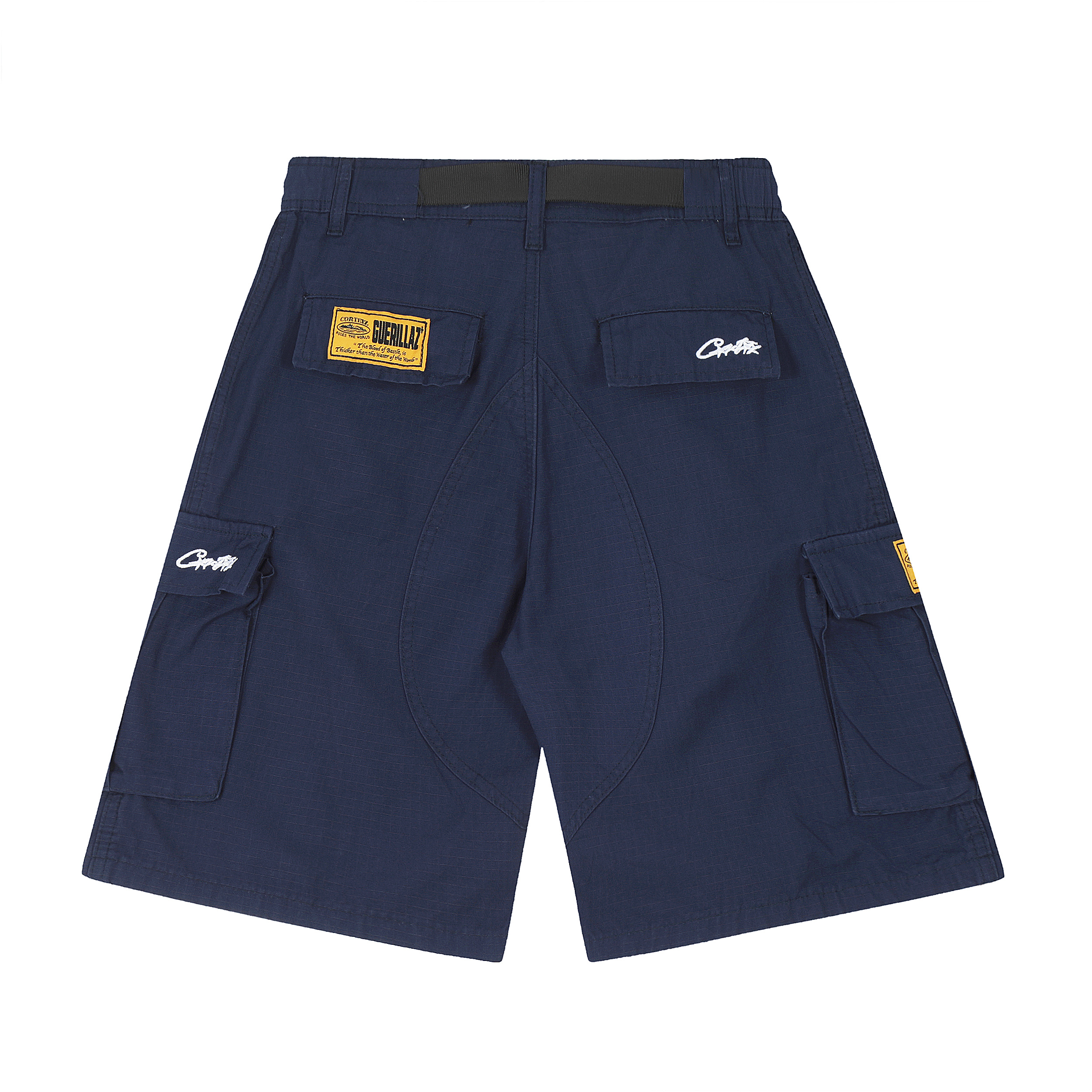 EM Sneakers Corteiz Alcatraz Cargo Shorts Navy