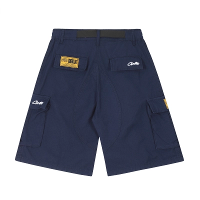 EM Sneakers Corteiz Alcatraz Cargo Shorts Navy 02