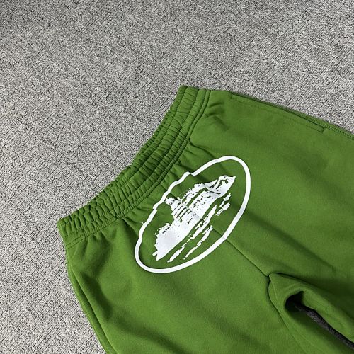 EM Sneakers Corteiz Alcatraz Shorts Green #809