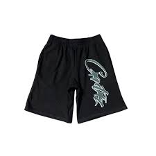 EM Sneakers Corteiz Allstarz Shorts Black-Green