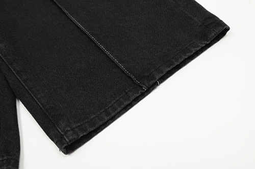 EM Sneakers Corteiz C-Star Denim Shorts Black