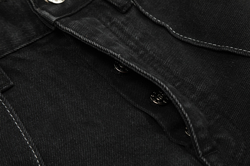 EM Sneakers Corteiz C-Star Denim Shorts Black