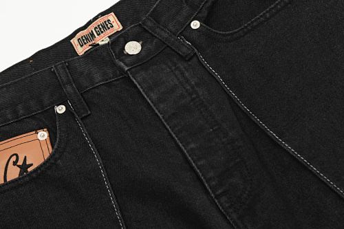 EM Sneakers Corteiz C-Star Denim Shorts Black