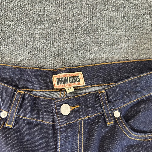 EM Sneakers Corteiz Dual Stripe Denim Shorts Washed Indigo