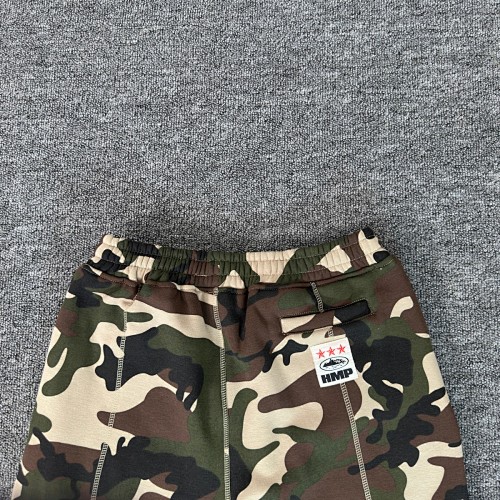 EM Sneakers Corteiz HMP Raw Hem Shorts Camo