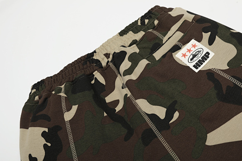 EM Sneakers Corteiz HMP Raw Hem Shorts Camo