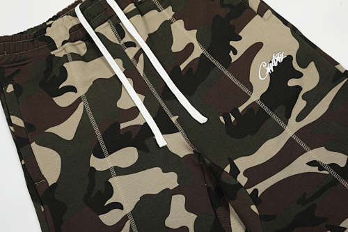 EM Sneakers Corteiz HMP Raw Hem Shorts Camo