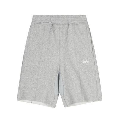 EM Sneakers Corteiz HMP Raw Hem Shorts Heather Grey 02