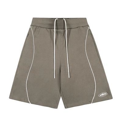 EM Sneakers Corteiz Island Pique Shorts Taupe 01