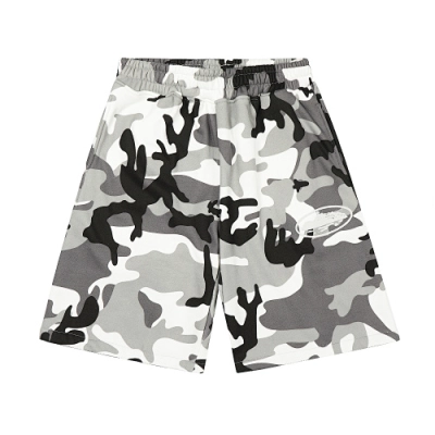 EM Sneakers Corteiz Island Puff Print Shorts Arctic Camo 01