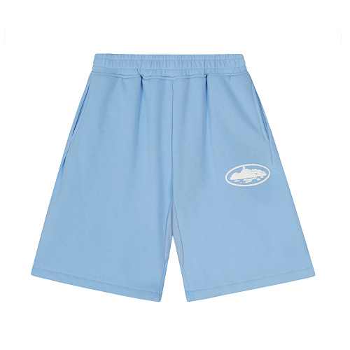 EM Sneakers Corteiz Island Puff Print Shorts Baby Blue