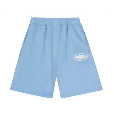 EM Sneakers Corteiz Island Puff Print Shorts Baby Blue 01