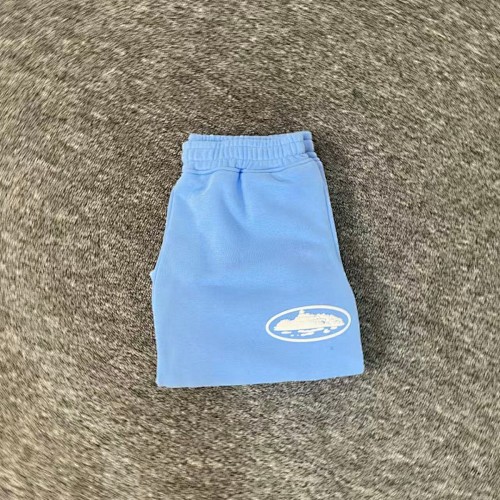 EM Sneakers Corteiz Island Puff Print Shorts Baby Blue