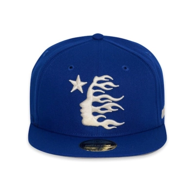EM Sneakers Hellstar Baseball Fitted Hat Blue 01