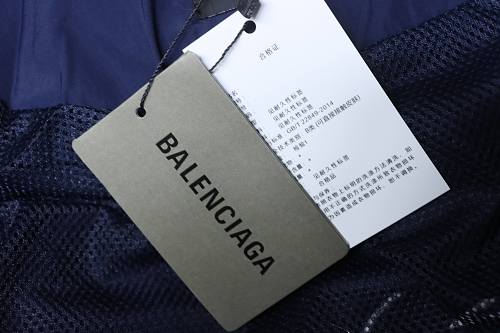 EM Sneakers Balenciaga 3B Football Tracksuit Jacket Dark Navy