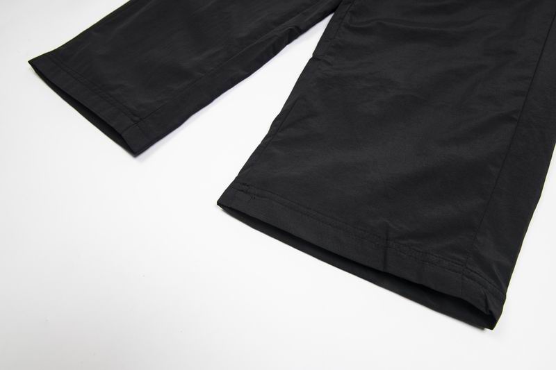 EM Sneakers Balenciaga Black Logo Printed Wide Cotton Sweatpants