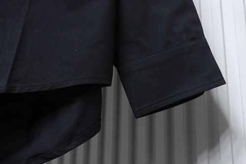 EM Sneakers Balenciaga Classic Rhinestone Logo Long sleeved Shirt Black