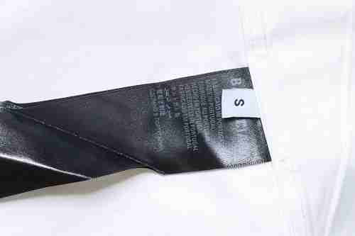 EM Sneakers Balenciaga Classic Rhinestone Logo Long sleeved Shirt White