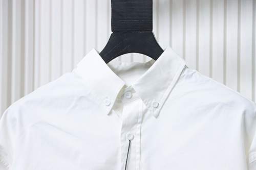 EM Sneakers Balenciaga Classic Rhinestone Logo Long sleeved Shirt White