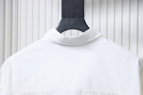 EM Sneakers Balenciaga Classic Rhinestone Logo Long sleeved Shirt White