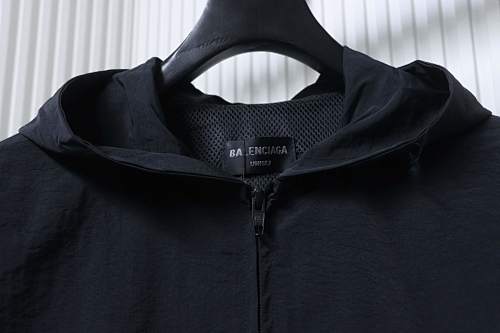 EM Sneakers Balenciaga Cursive Reversible Jacket Black