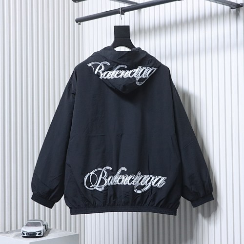 EM Sneakers Balenciaga Cursive Reversible Jacket Black