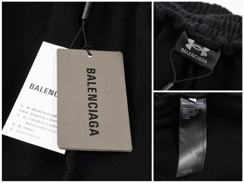 EM Sneakers Balenciaga x Under Armour Large Shorts Black/White