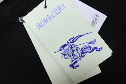 EM Sneakers Burberry 25Fw Letter Sailboat Print Long Sleeve Shirt Black