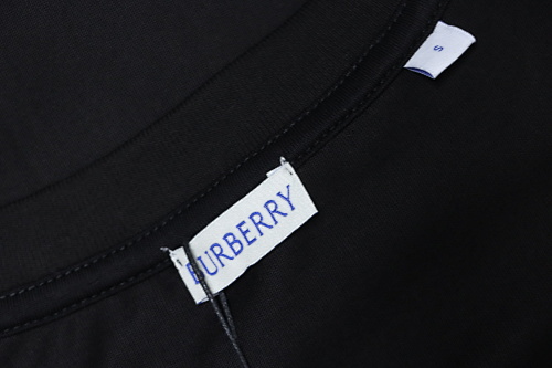 EM Sneakers Burberry 25Fw Letter Sailboat Print Long Sleeve Shirt Black