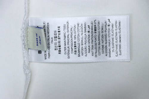 EM Sneakers Burberry 25Fw Letter Sailboat Print Long Sleeve Shirt White