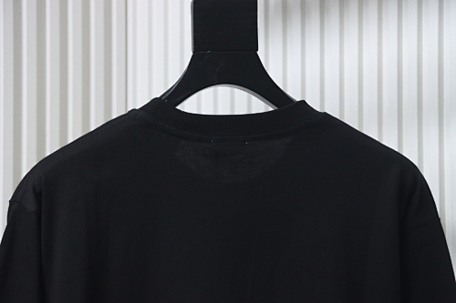 EM Sneakers Burberry 25Fw Signature Logo Embroidered Long-Sleeve Shirt Black