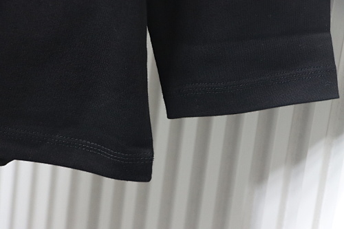 EM Sneakers Burberry 25Fw Signature Logo Embroidered Long-Sleeve Shirt Black