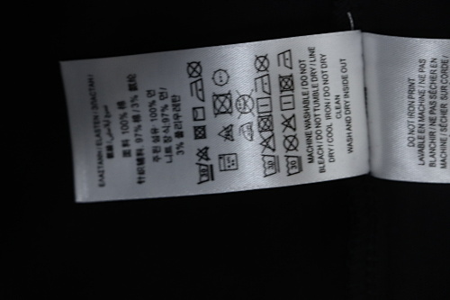 EM Sneakers Burberry 25Fw Signature Logo Embroidered Long-Sleeve Shirt Black